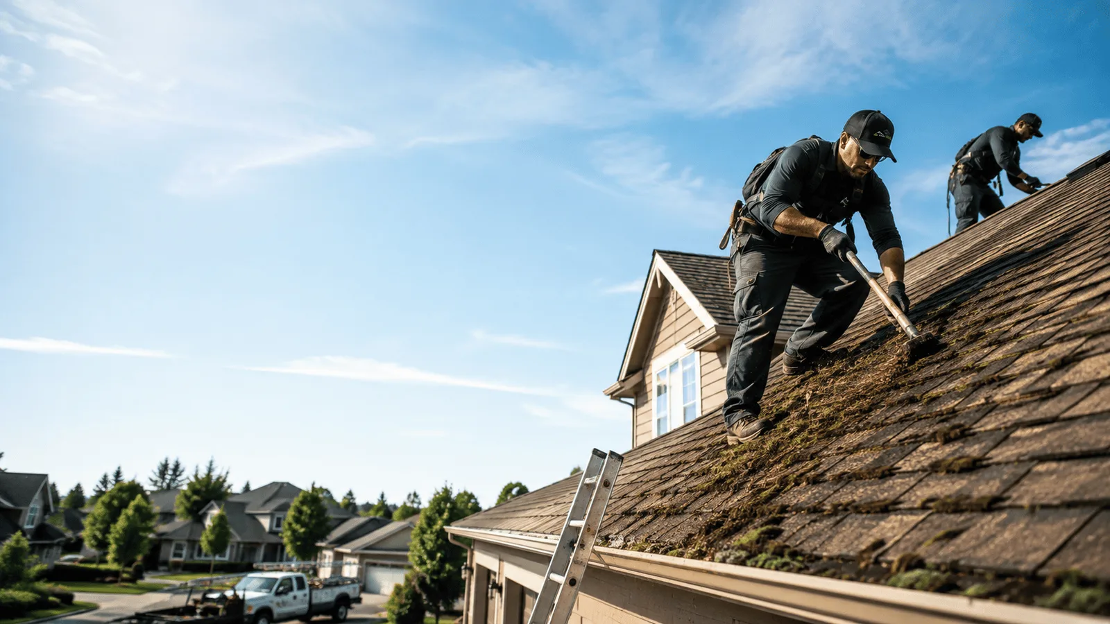 Roof Moss Removal in Beaver, OH near me